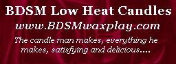 BDSM Wax Play Banner