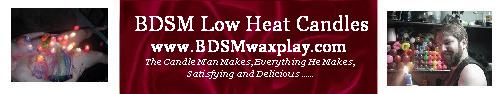 BDSM Wax Play Banner